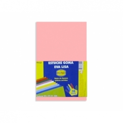 Goma Eva 20 x 30 2 mm. 10 unidades rosa lila Hand