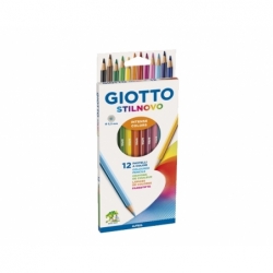 Lápiz Stilnovo 12 Colores Giotto