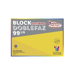 Block Medium Nº99 1/8 Doble Fast 20 hojas Artel