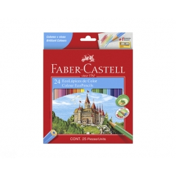 Lapices Acuarelables con Grip 24 colores Faber Castell