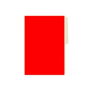 Carpeta Cartulina Pigmentada Rojo