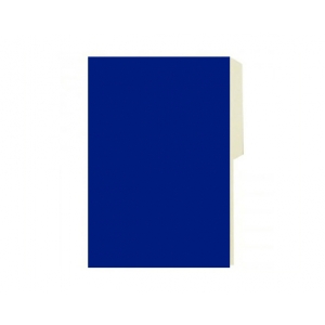 Carpeta Cartulina Pigmentada Azul