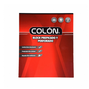 Block Prepicado Oficio 7mm 80hjs Colón