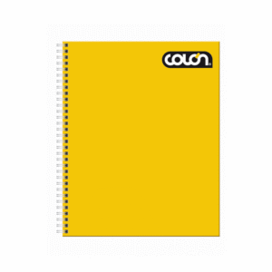 Cuaderno Doble 7mm 100hjs Colón