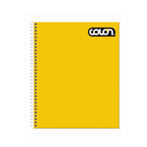 Cuaderno Universitario Espiral Doble 7mm 100hjs Colón