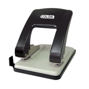 Perforadora P9 Mediana Metálica Negra Capacidad 40 Hojas Colón