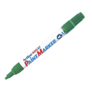 Marcador Óleo 400 Punta Redonda Verde Artline