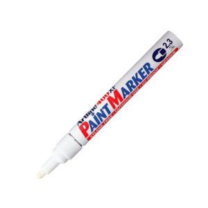 Marcador Óleo 400 Punta Redonda Blanco Artline