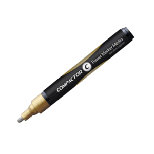 Marcador Permanente Óleo Oro Compactor