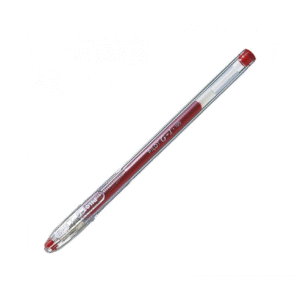 Lápiz Gel G-1 Rojo 0.5mm Pilot