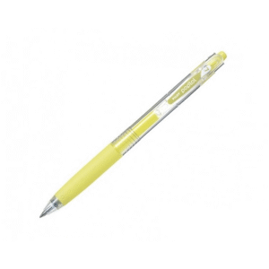 Lápiz Gel Poplol Amarillo Pastel 0.7mm Pilot