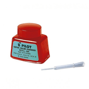 Tinta Marcador Permanente 6600 Rojo 30cc Pilot