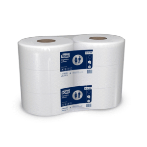 Papel Higiénico Jumbo Hoja Simple 600m x 6 unidades Tork