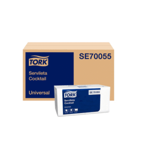 Servilleta Cóctel SE70055 Hoja Simple 23×22,5cm 200 Unidades Tork