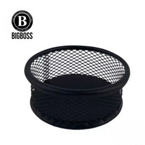 Portaclips Metálico 8cm Diámetro Negro Big Boss