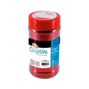 Escarcha Creative con Dosificador Rojo 250gr 1 Unidad Adix