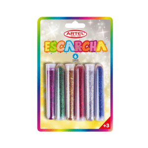 Escarcha Blister 3gr 6 Colores Artel