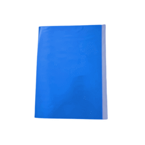 Carpeta Plastificada Azul Oficio con Accoclip Sin Marca