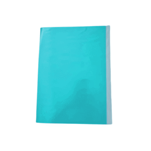 Carpeta Plastificada Celeste Oficio con Accoclip Sin Marca