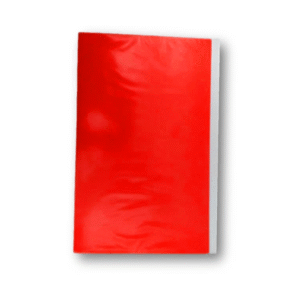 Carpeta Plastificada Roja Oficio con Accoclip Sin Marca
