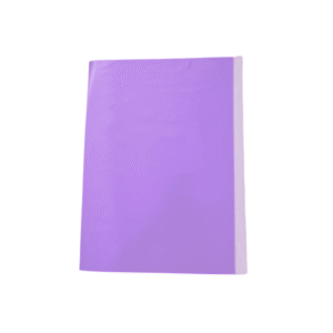 Carpeta Plastificada Lila Oficio con Accoclip Sin Marca