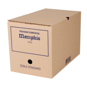 Caja Archivo Doble Estándar 25.5x23x38.5cm Memphis