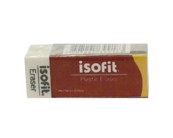 Goma de Borrar Plastic Eraser Nº30 Mediana Isofit