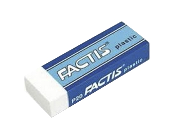 Goma de Borrar Plástica P-20 Factis