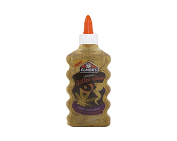 Pegamento Glitter Glue Gold 177ml. Elmers