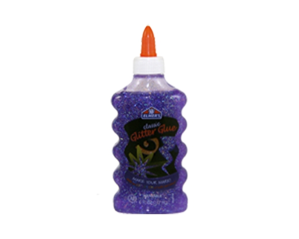 Pegamento Glitter Glue morado 177ml.