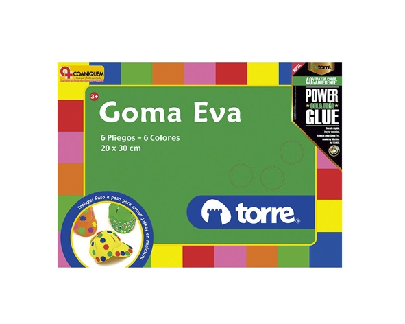 Bolson goma eva imagia torre