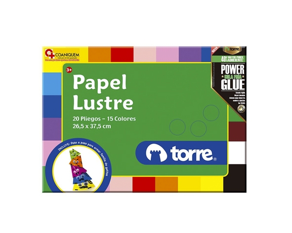 Bolson papel lustre imagia Torre