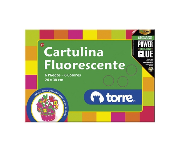 Bolson cartulina fluor Imagia Torre