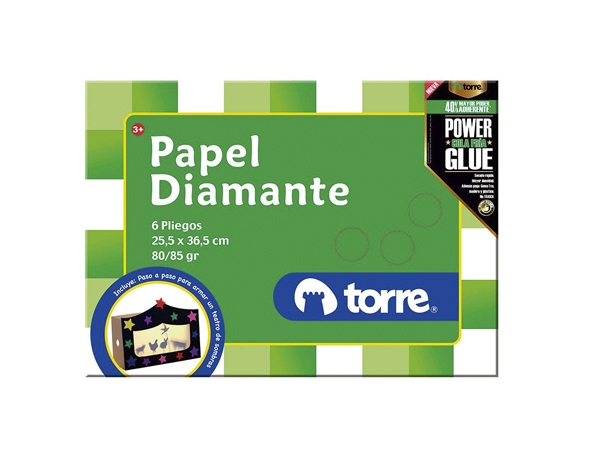 Bolson papel diamante Imagia Torre