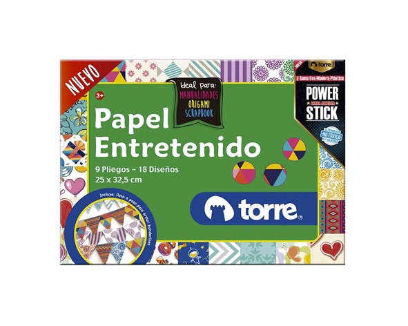 Bolson papel entretenido Imagia Torre.