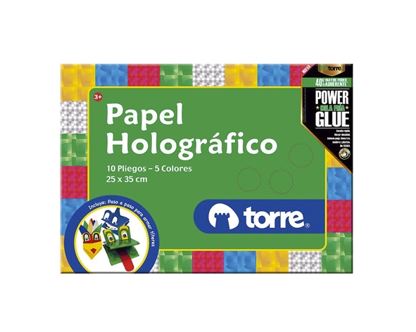 Bolson Papel Holográfico Imagia Torre