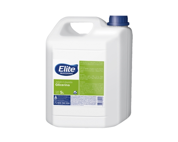 Jabón Líquido 5 litros glicerina Elite