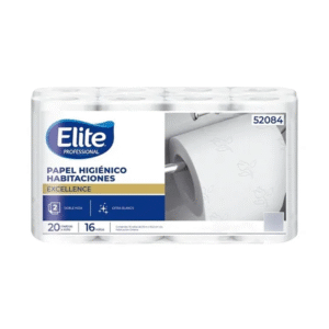 Papel Higiénico Doble Hoja 20m x 16 Unidades Elite