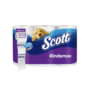 Papel Higiénico Rindemax Doble Hoja 25m x 6 Unidades Scott
