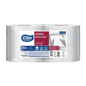 Toalla Papel Evolution +Plus Hoja Simple 250m x 2 Unidades Elite