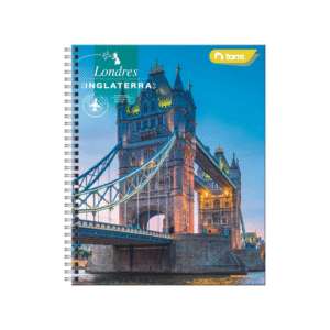 Cuaderno Universitario Clásico Ciudad 100hjs Torre