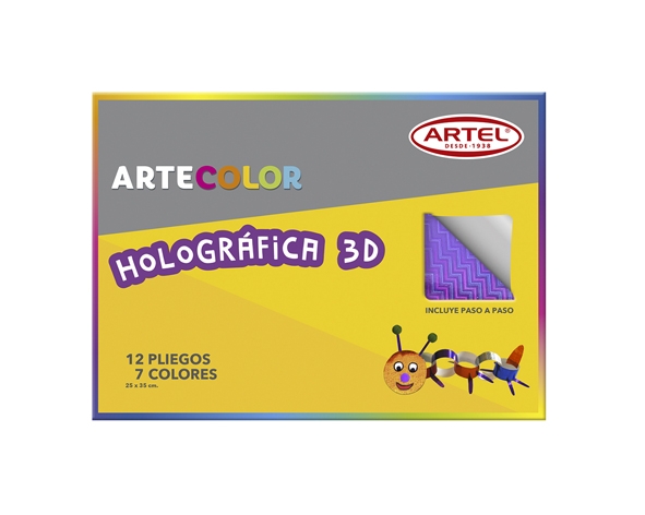 Carpeta Papel Holográfico Artel
