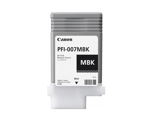 Tinta PFI-007 MBK negro Canon