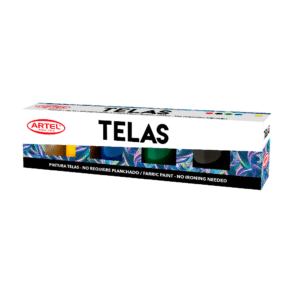 Pintura Tela 15ml 6 Colores Artel