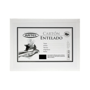 Cartón Entelado 35X45cm Artel