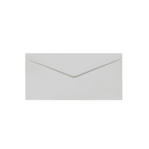 Sobre Americano Blanco 10x23cm 80gr 50 Unidades Sin Marca