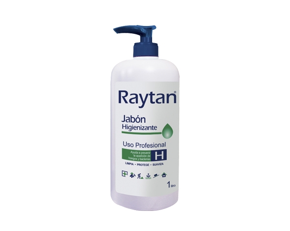 Jabón Líquido 1 Litro con Triclosan 0.5% Raytan