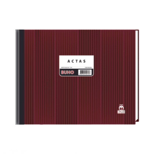 Libro Acta N174 Apaisado 100hjs Buho
