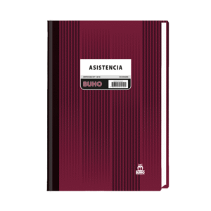 Libro Control de Asistencia Nº1210 50hjs Buho