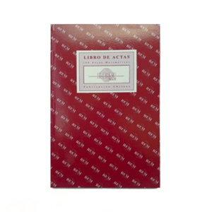 Libro Acta Matemáticas 200hjs Rem